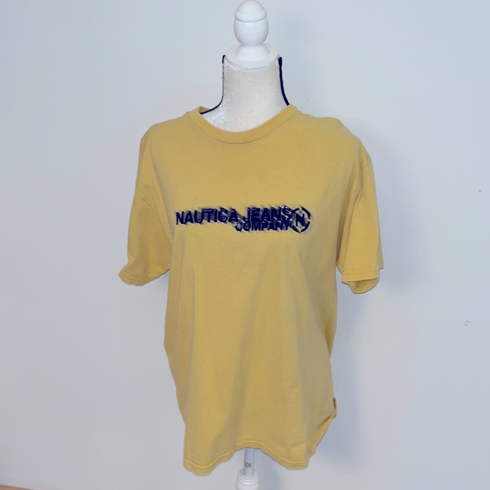Casual Mens  Nautica Jeans Yellow Shirt